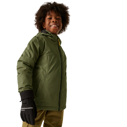 Martini Olive - Lifestyle - Dare 2B Childrens-Kids Impose V Ski Jacket