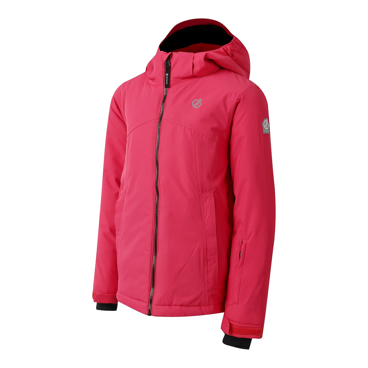 Hot Pink - Back - Dare 2B Childrens-Kids Impose V Ski Jacket