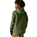 Martini Olive - Pack Shot - Dare 2B Childrens-Kids Impose V Ski Jacket