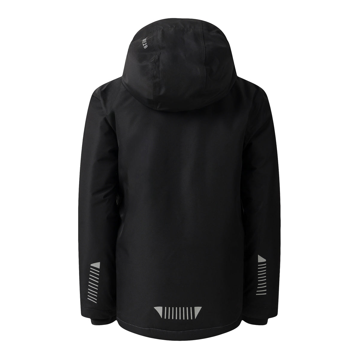 Black-Iron Gate - Back - Dare 2B Childrens-Kids Impose V Ski Jacket