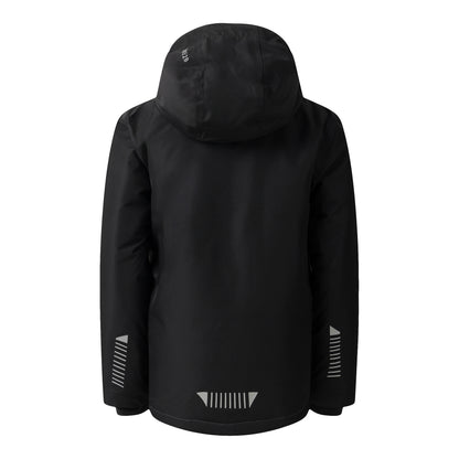 Black-Iron Gate - Back - Dare 2B Childrens-Kids Impose V Ski Jacket