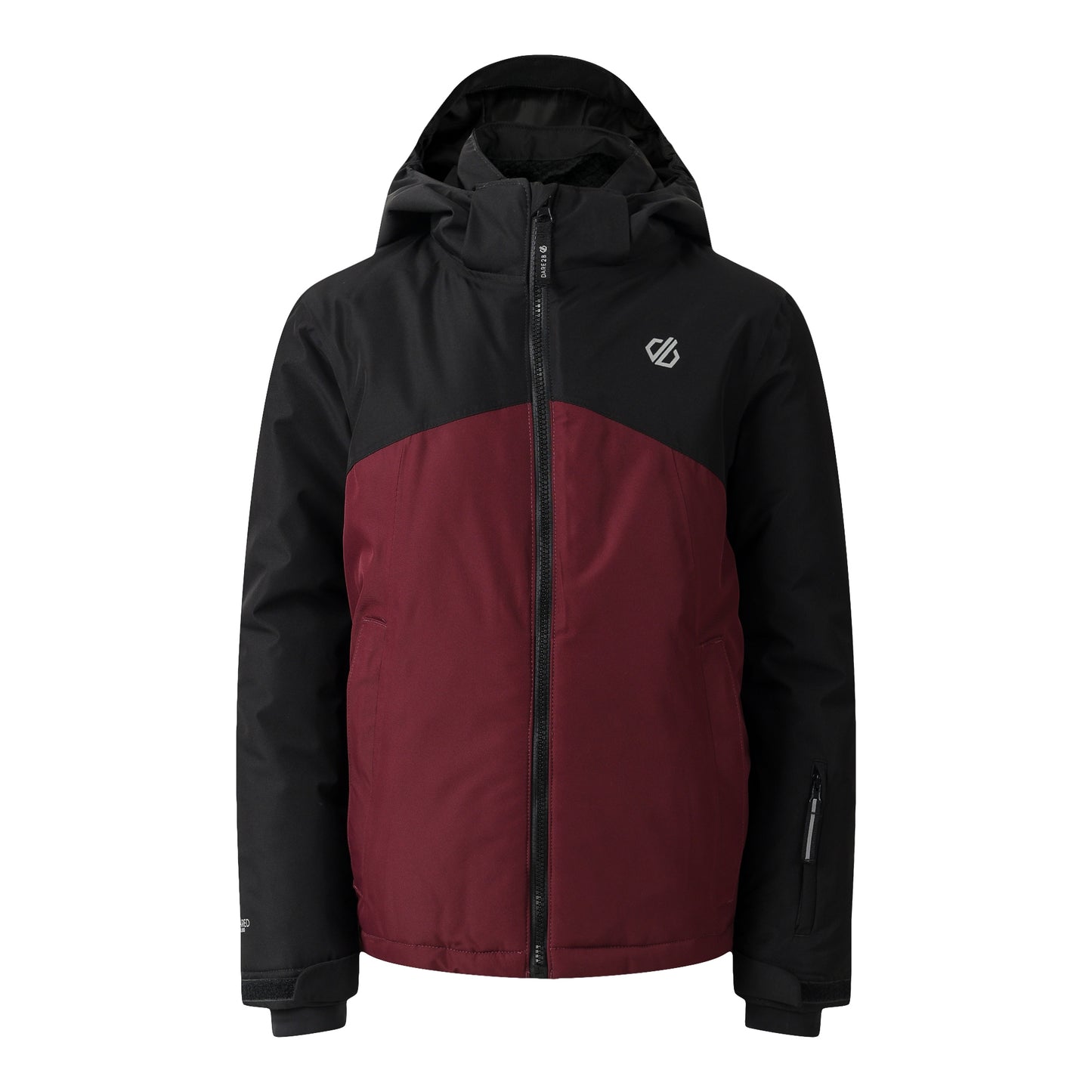Black-Fig - Front - Dare 2B Childrens-Kids Impose V Ski Jacket