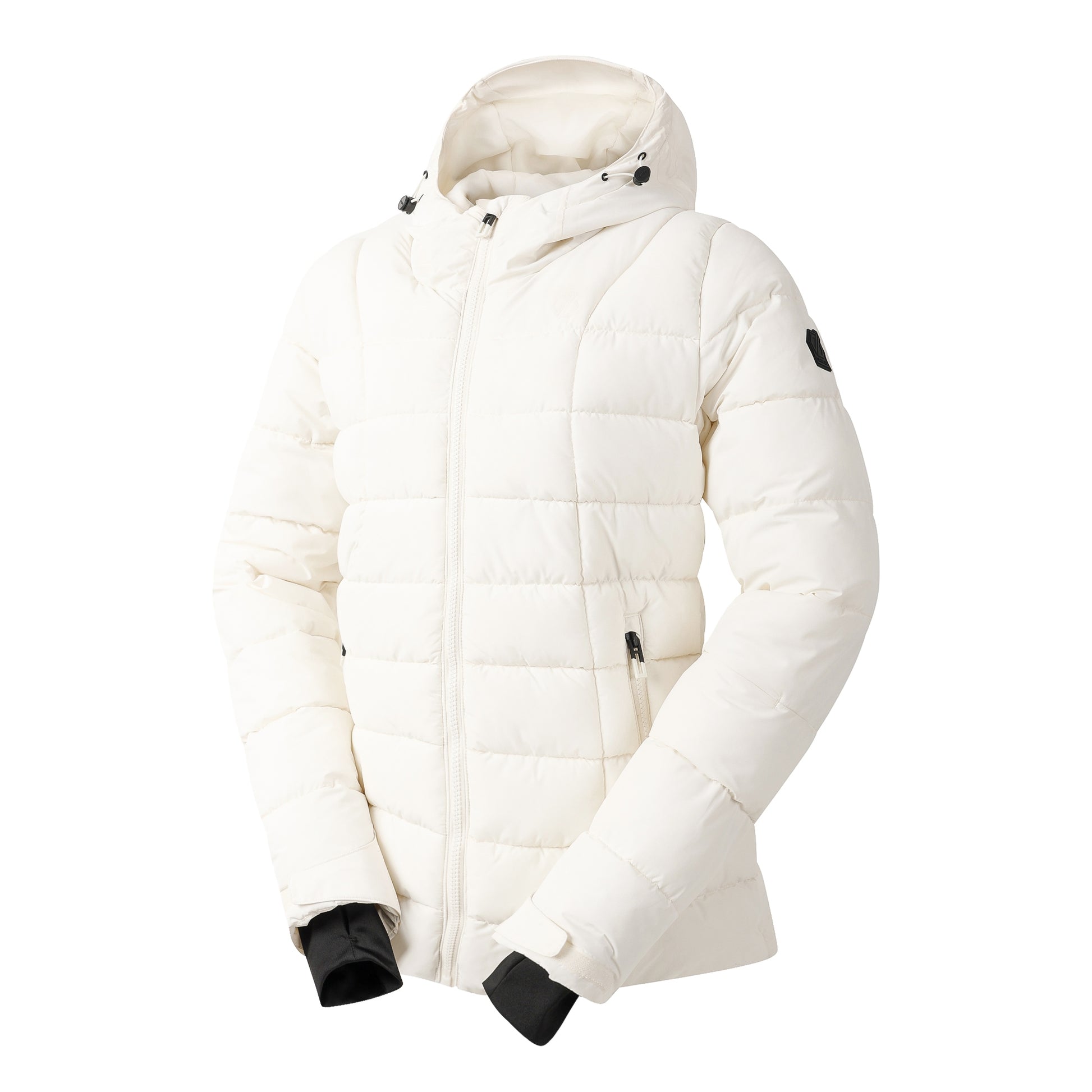 Egret - Side - Dare 2B Womens-Ladies Blindside Ski Jacket