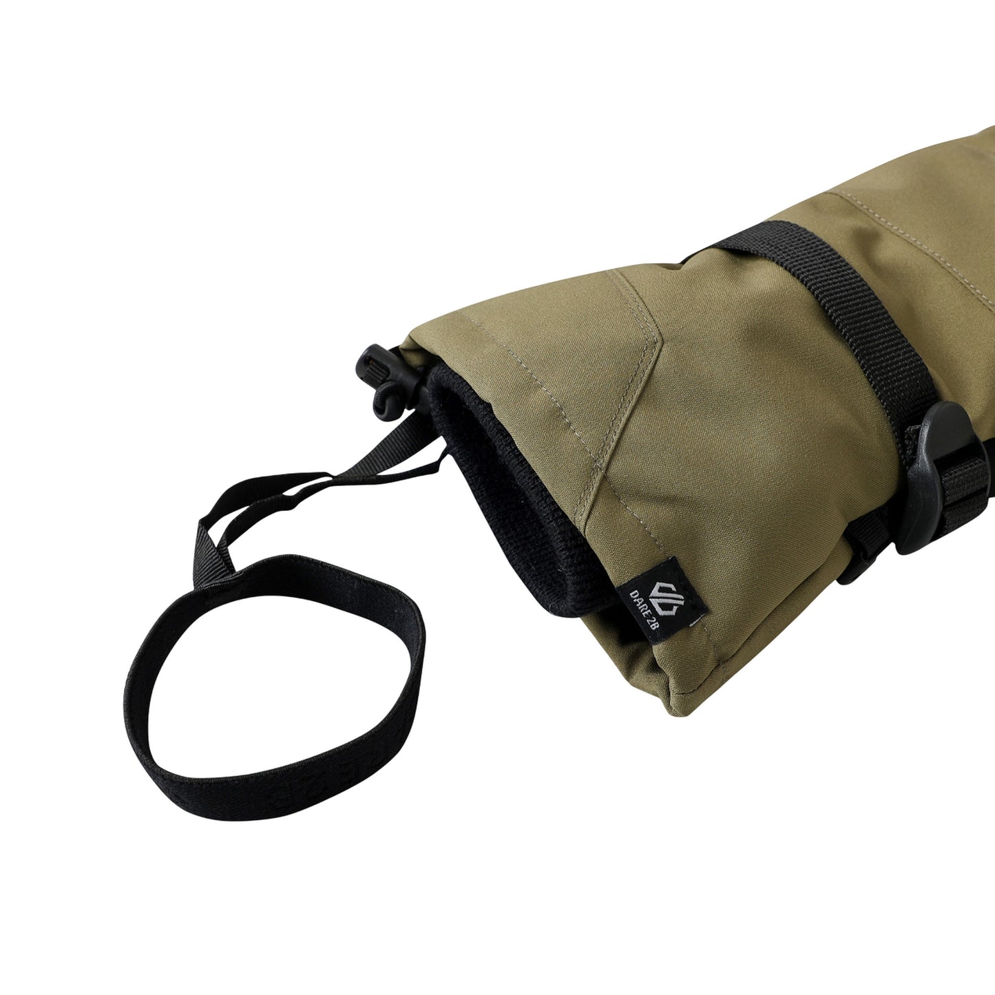 Martini Olive - Side - Dare 2B Mens Pinnacle Waterproof Ski Gloves
