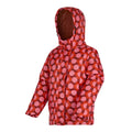 Red - Side - Regatta Girls Orla Kiely Plain Padded Jacket