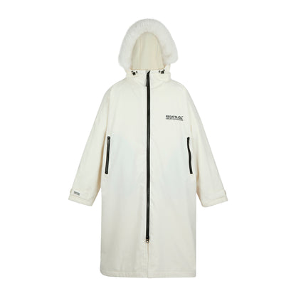 White - Front - Regatta Womens-Ladies Waterproof Changing Robe
