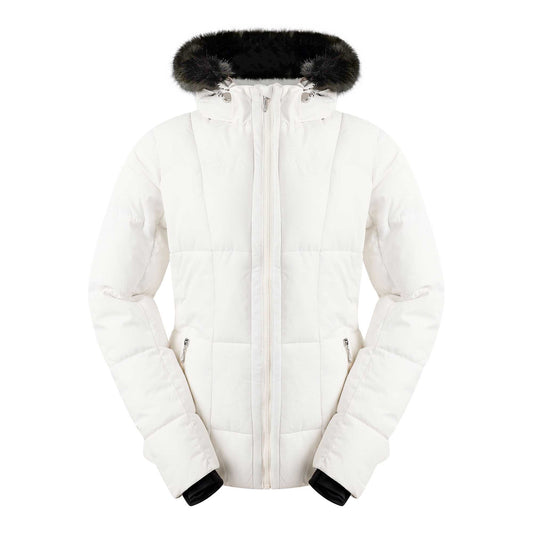 Egret - Front - Dare 2B Womens-Ladies Glamourize VI Ski Jacket