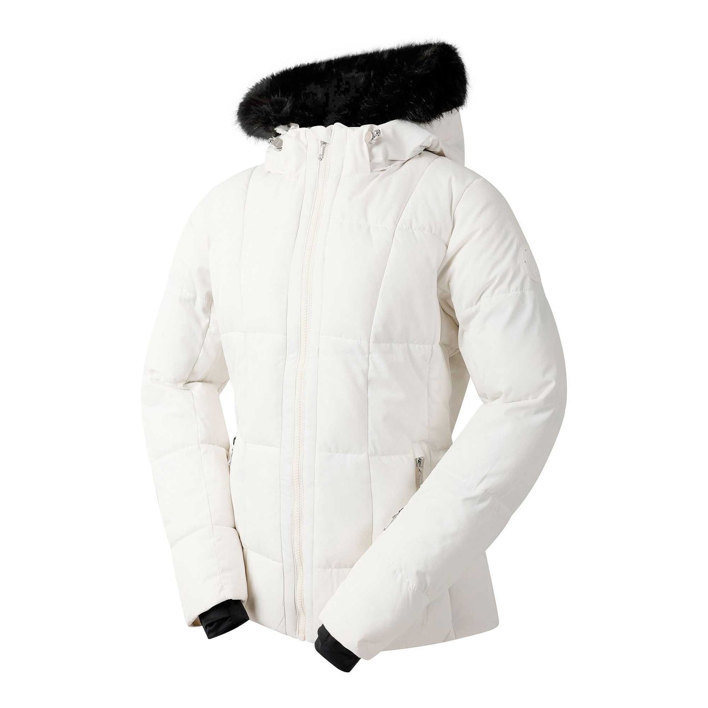 Egret - Side - Dare 2B Womens-Ladies Glamourize VI Ski Jacket