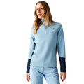 Glacier Lake-Navy - Front - Dare 2B Womens-Ladies Core Stretch Quarter Zip Midlayer