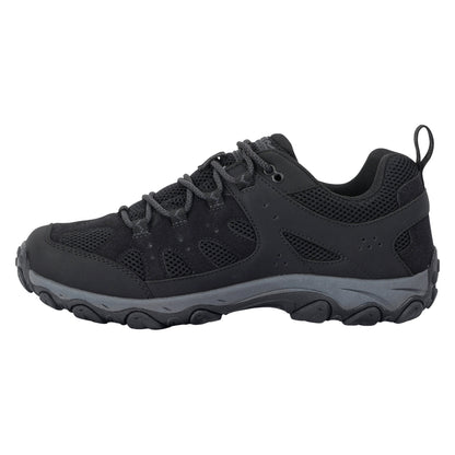 Black-Granite - Back - Regatta Mens Edgepoint IV Low Walking Shoes