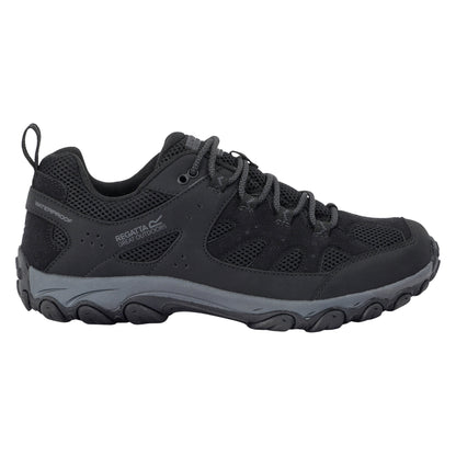 Black-Granite - Side - Regatta Mens Edgepoint IV Low Walking Shoes