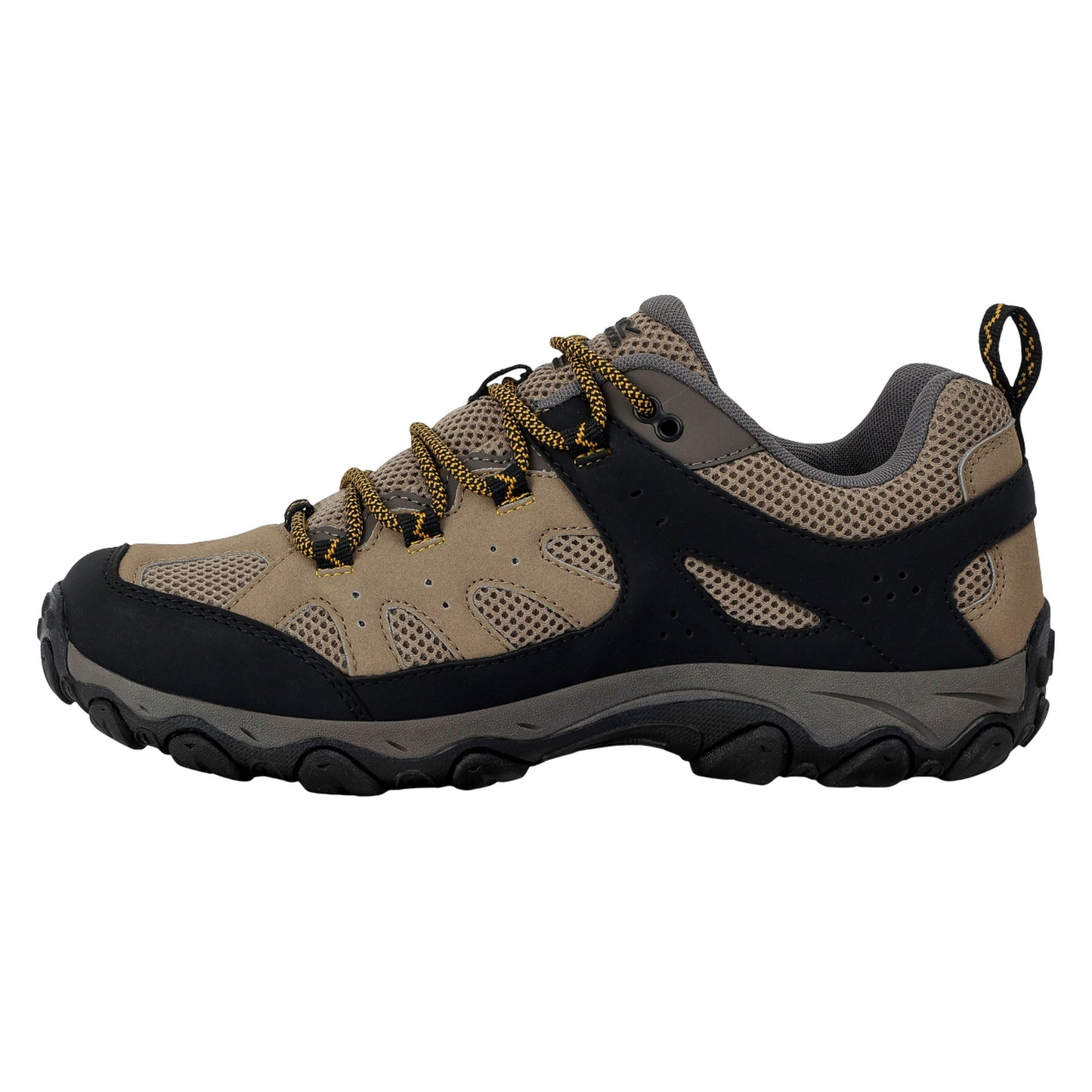 Clay-Gold Flake - Side - Regatta Mens Edgepoint IV Low Walking Shoes