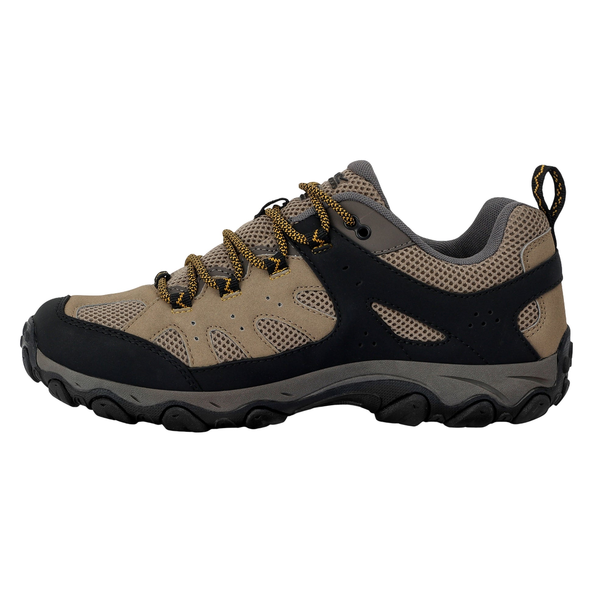 Clay-Gold Flake - Side - Regatta Mens Edgepoint IV Low Walking Shoes