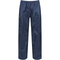 Navy - Front - Regatta Great Outdoors Mens Outdoor Classics Stormbreak Waterproof Overtrousers