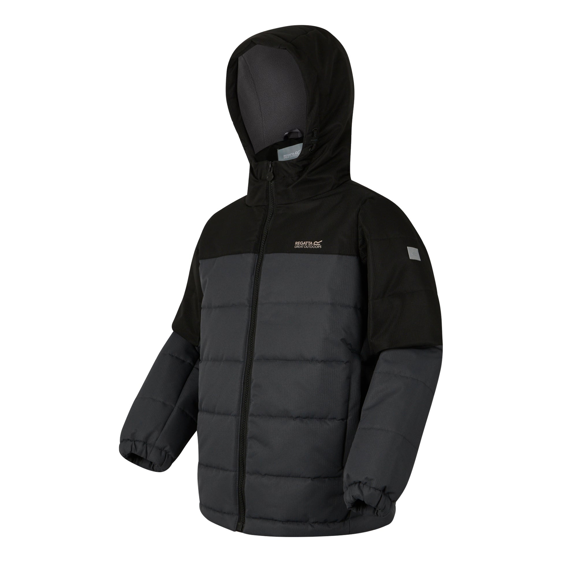 Black-Seal Grey - Side - Regatta Childrens-Kids Lofthouse Insulated Jacket