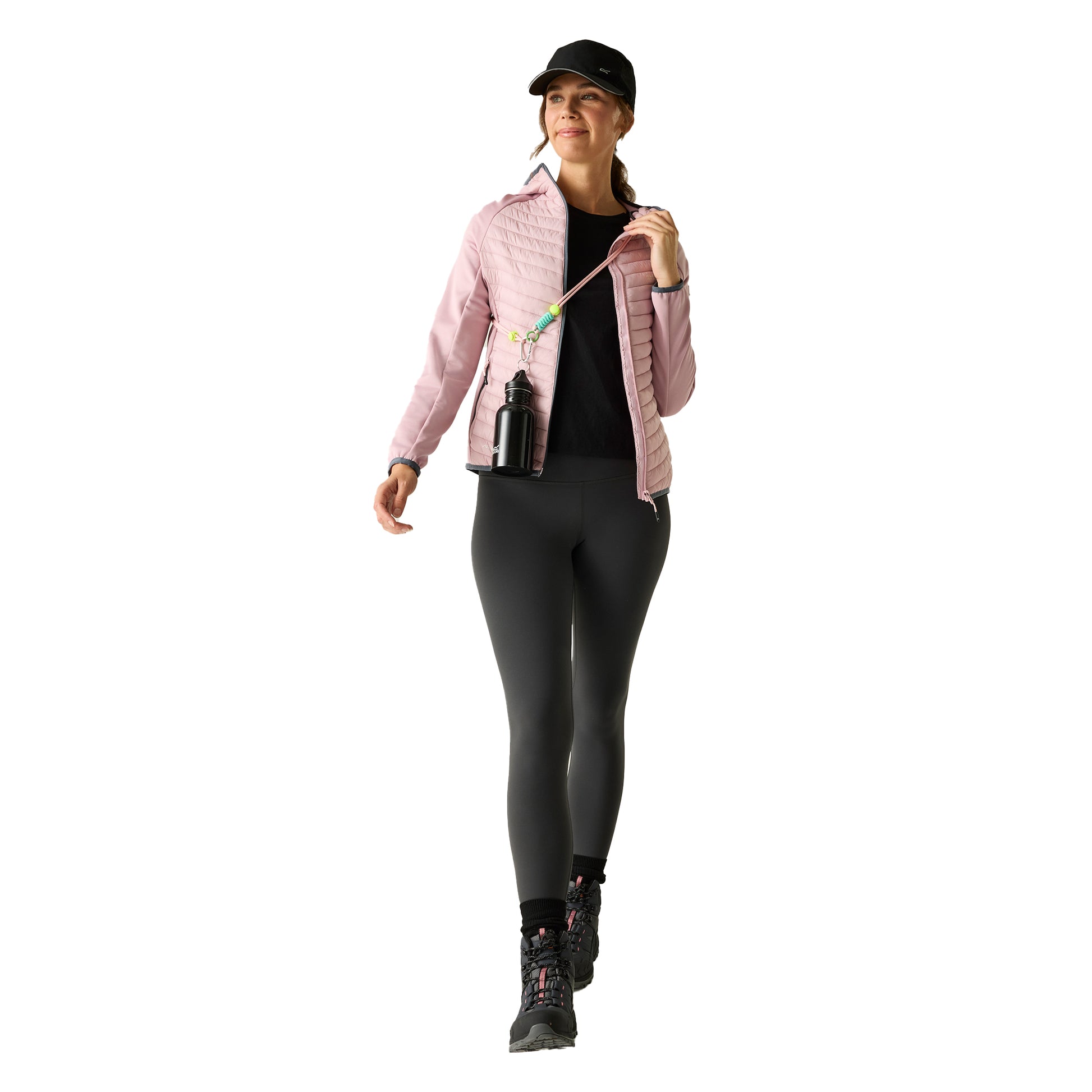 Powder Lilac - Pack Shot - Regatta Womens-Ladies Anderson Hybrid Jacket