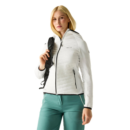 White - Lifestyle - Regatta Womens-Ladies Anderson Hybrid Jacket