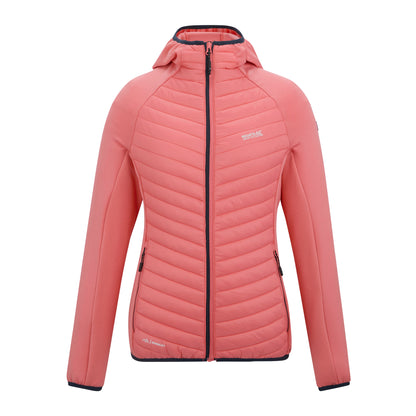 Peach Pink - Front - Regatta Womens-Ladies Anderson Hybrid Jacket