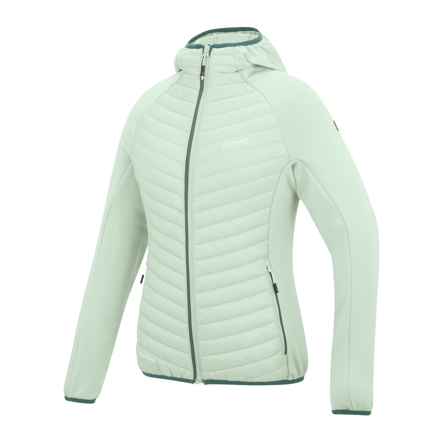 Ocean Mist - Side - Regatta Womens-Ladies Anderson Hybrid Jacket