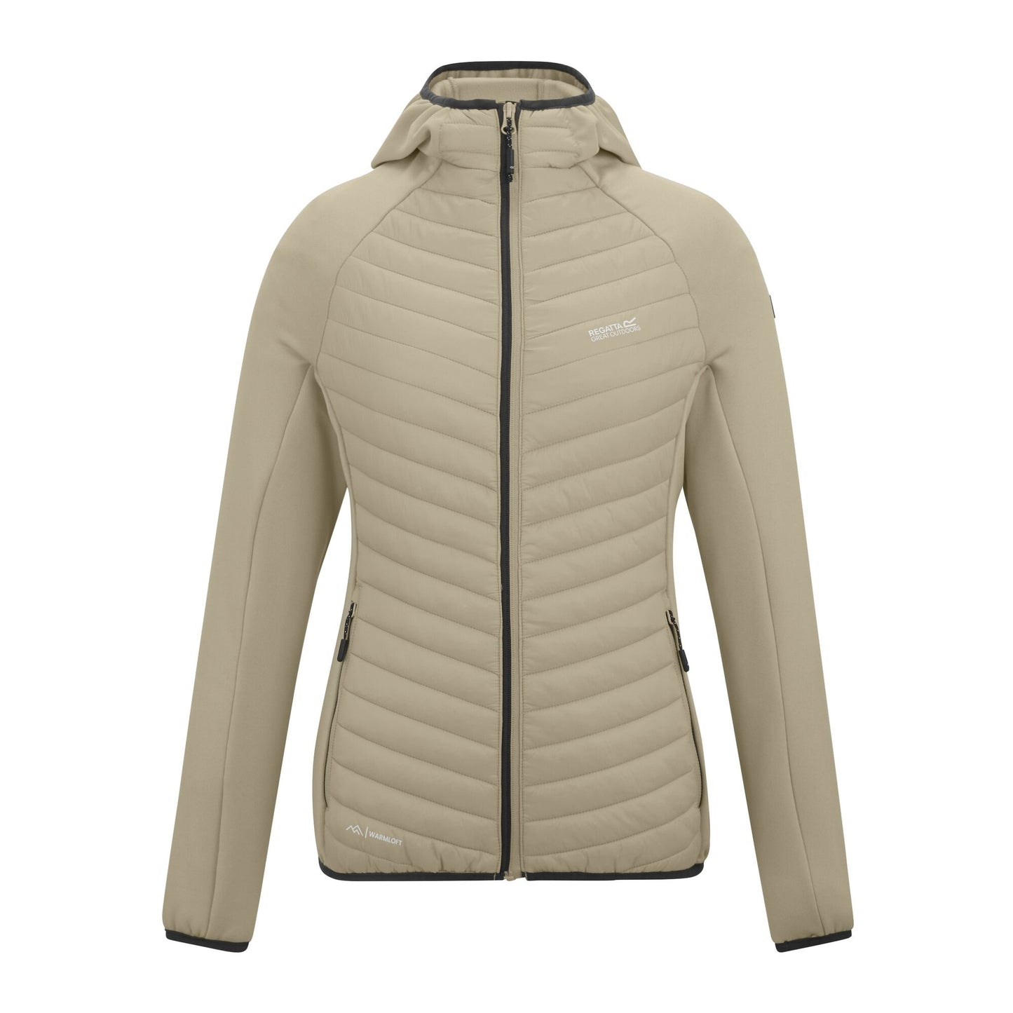Parchment - Front - Regatta Womens-Ladies Anderson Hybrid Jacket