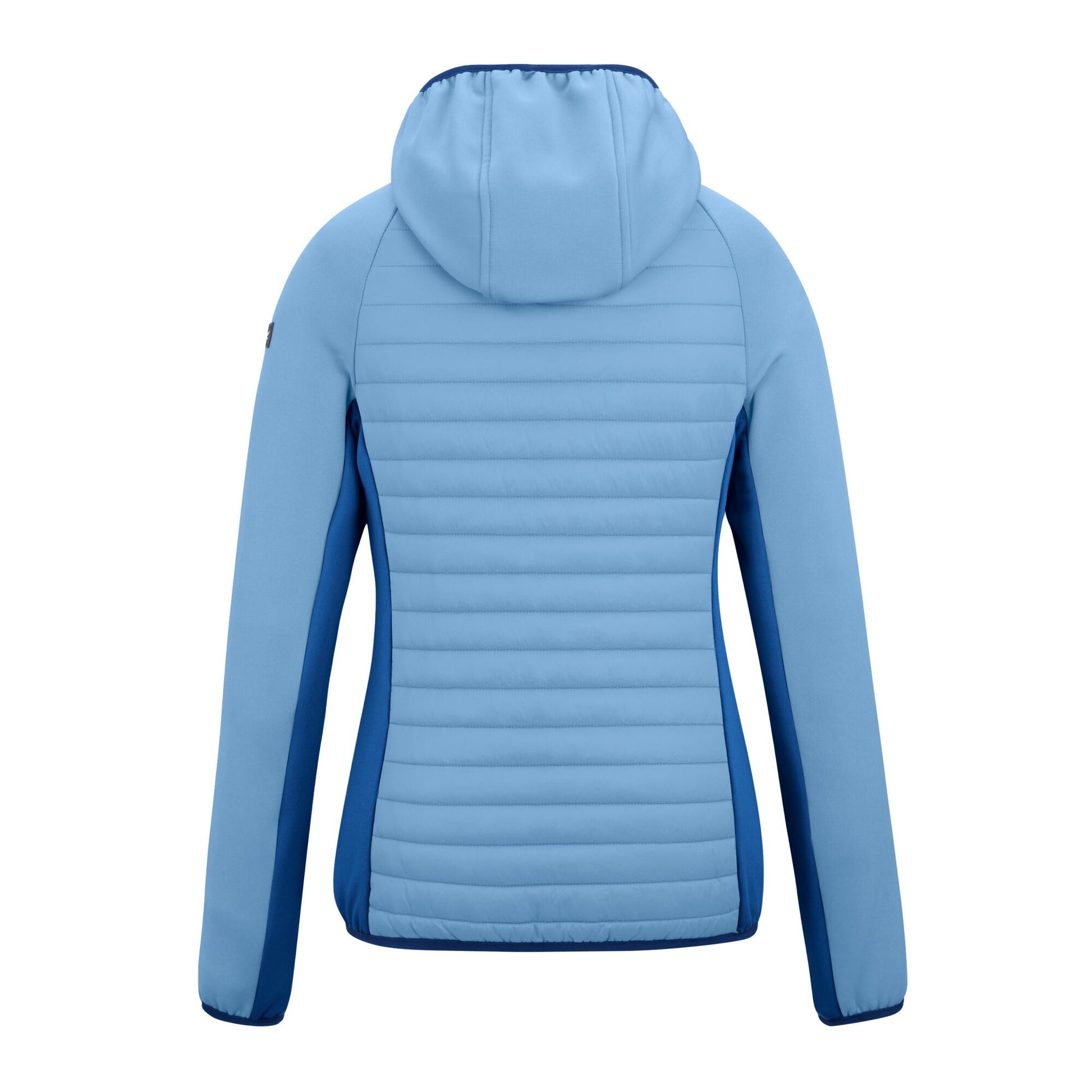 Washed Denim-Aviator Blue - Back - Regatta Womens-Ladies Anderson Hybrid Jacket