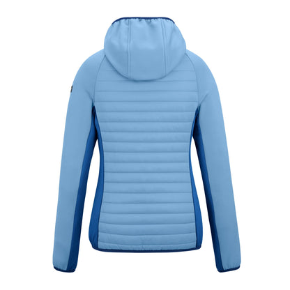 Washed Denim-Aviator Blue - Back - Regatta Womens-Ladies Anderson Hybrid Jacket