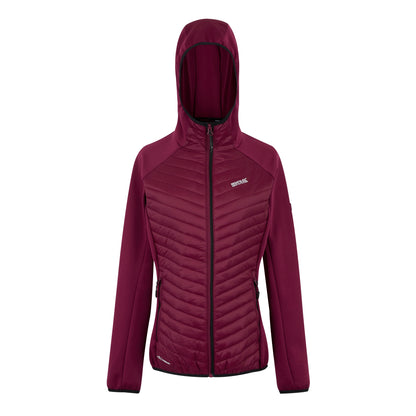 Dark Pimento - Front - Regatta Womens-Ladies Anderson Hybrid Jacket