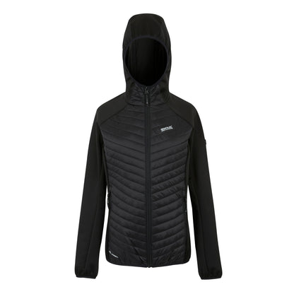 Black - Front - Regatta Womens-Ladies Anderson Hybrid Jacket