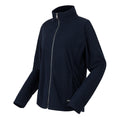 Navy - Side - Regatta Womens-Ladies Heidy Full Zip Fleece