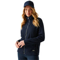 Navy - Lifestyle - Regatta Womens-Ladies Heidy Full Zip Fleece