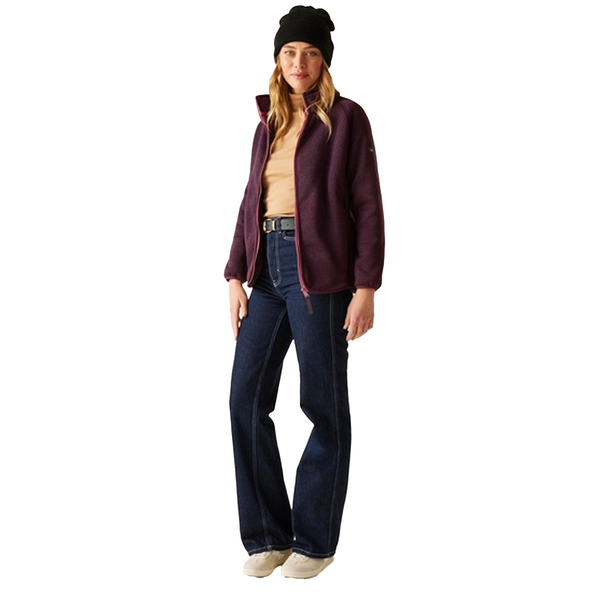 Fig - Close up - Regatta Womens-Ladies Mellrey Full Zip Fleece