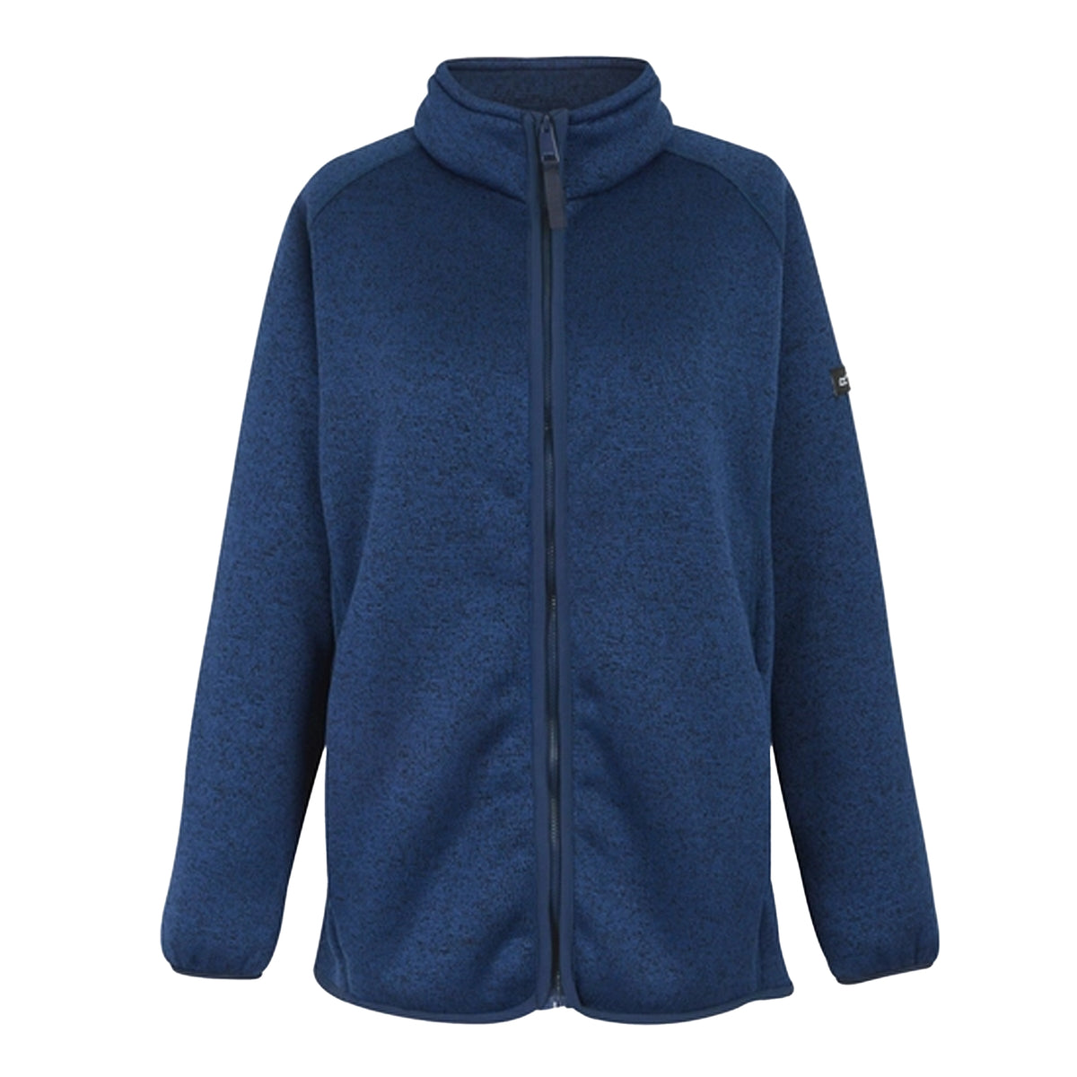 Navy - Front - Regatta Womens-Ladies Mellrey Full Zip Fleece