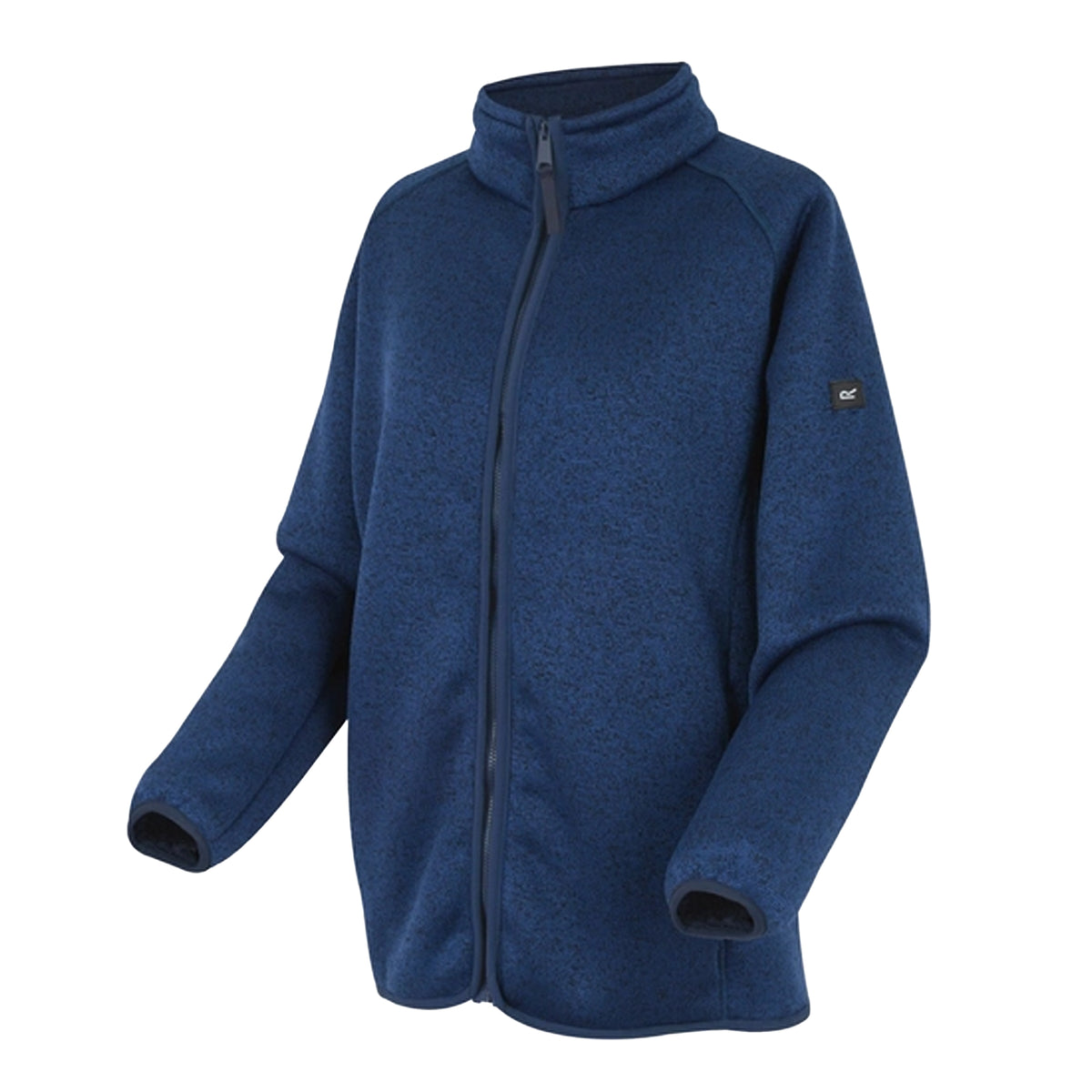 Navy - Side - Regatta Womens-Ladies Mellrey Full Zip Fleece