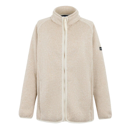 Light Vanilla - Front - Regatta Womens-Ladies Mellrey Full Zip Fleece