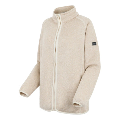 Light Vanilla - Side - Regatta Womens-Ladies Mellrey Full Zip Fleece