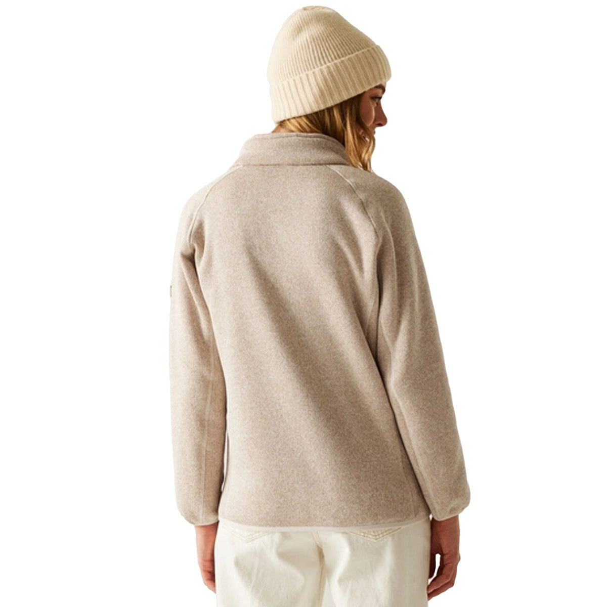 Light Vanilla - Pack Shot - Regatta Womens-Ladies Mellrey Full Zip Fleece