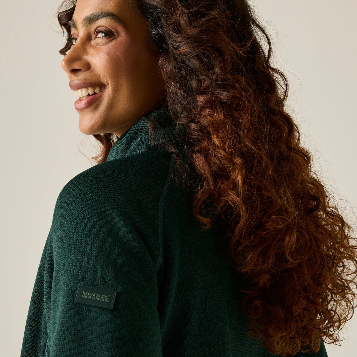 Deep Pine - Pack Shot - Regatta Womens-Ladies Mellrey Full Zip Fleece