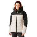 Perfectly Pale-Black - Pack Shot - Regatta Womens-Ladies Aldthorn Quilted Jacket