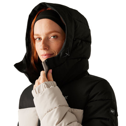 Perfectly Pale-Black - Lifestyle - Regatta Womens-Ladies Aldthorn Quilted Jacket