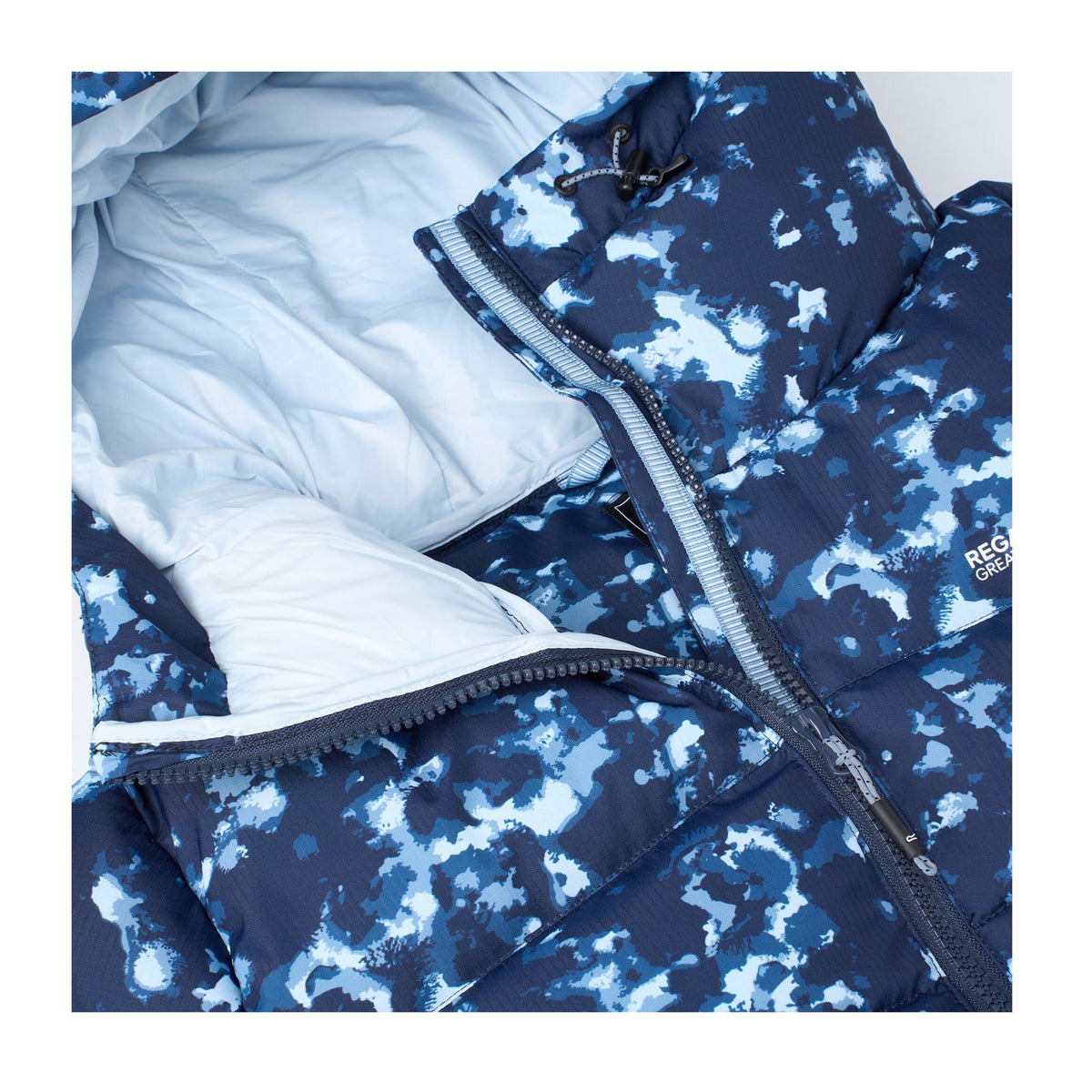 Navy - Pack Shot - Regatta Womens-Ladies Aldthorn Quilted Jacket