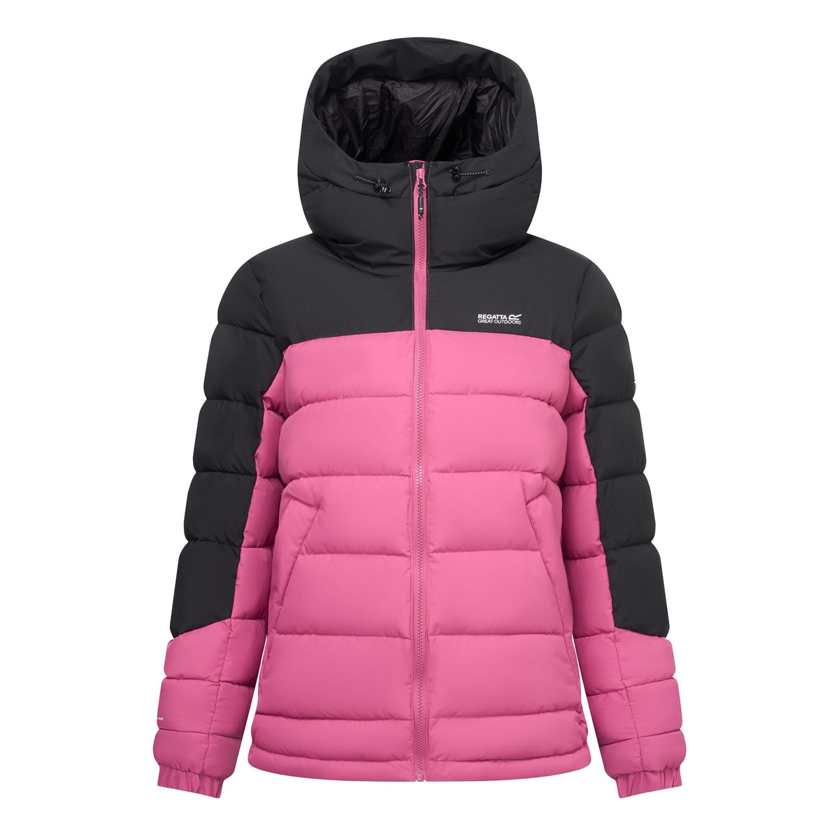 Violet-Black - Front - Regatta Womens-Ladies Aldthorn Quilted Jacket