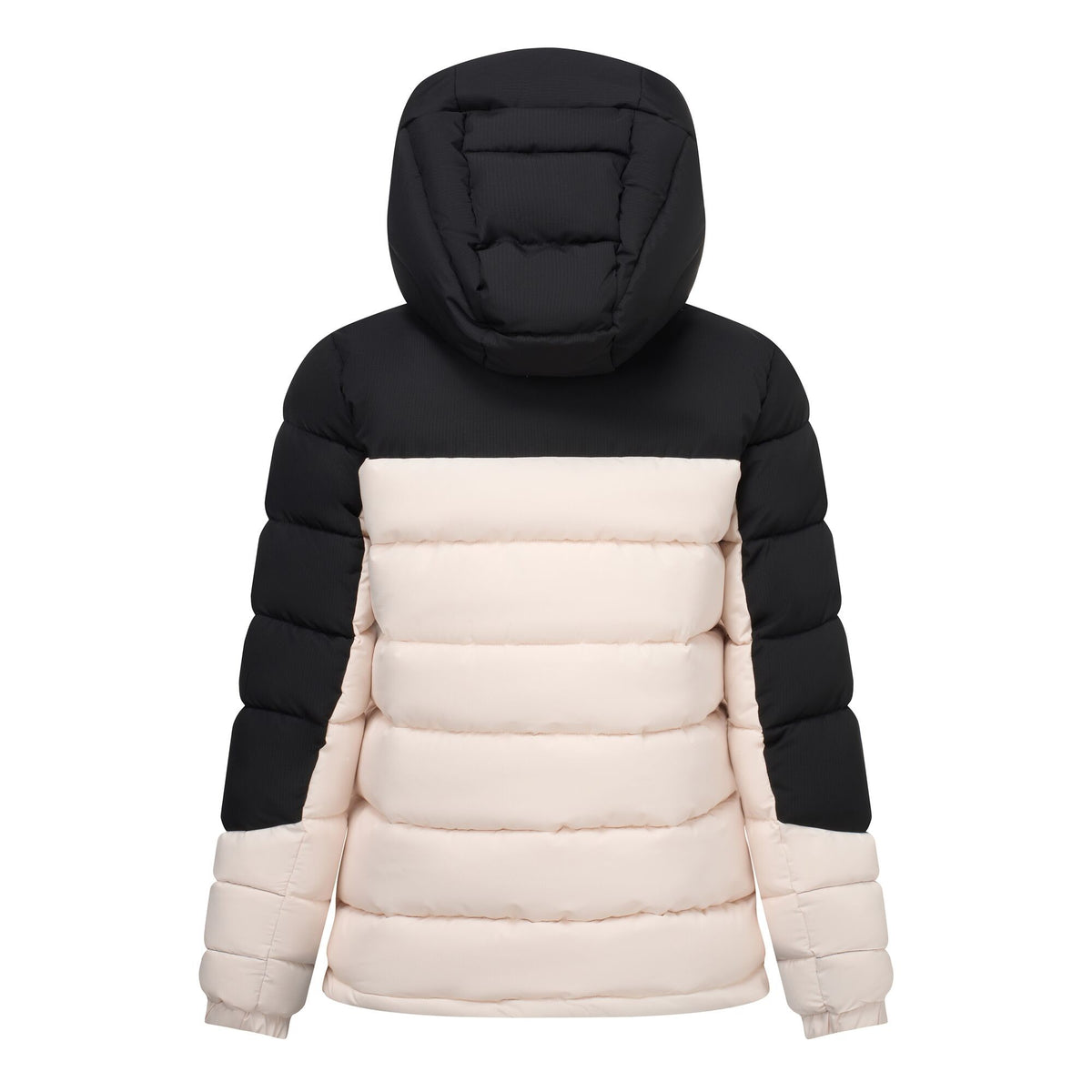 Light Vanilla-Black - Back - Regatta Womens-Ladies Aldthorn Quilted Jacket