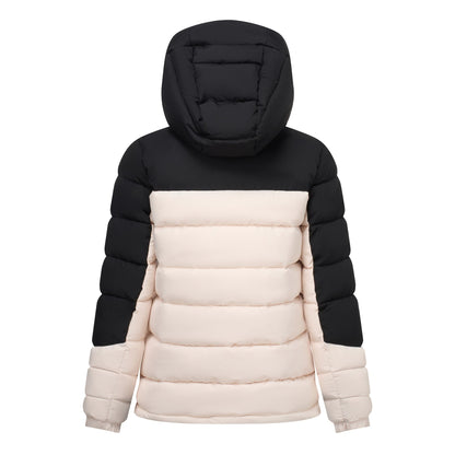 Light Vanilla-Black - Back - Regatta Womens-Ladies Aldthorn Quilted Jacket