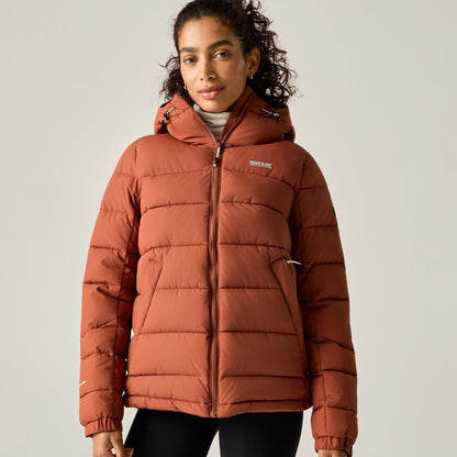 Burnt Henna - Front - Regatta Womens-Ladies Aldthorn Quilted Jacket