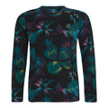 Multicoloured - Front - Dare 2B Childrens-Kids Electric Floral Print Thermal Base Layer Set
