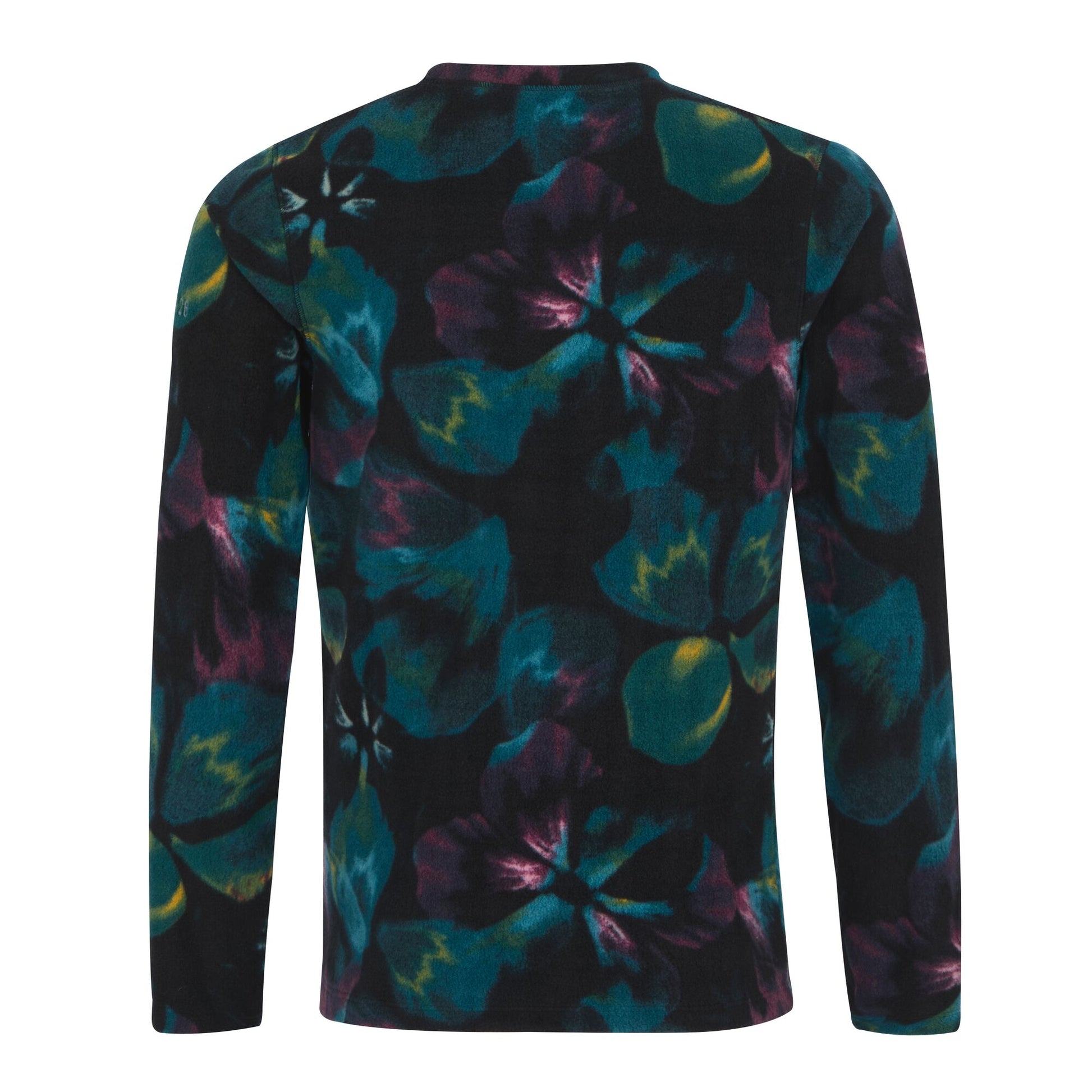 Multicoloured - Back - Dare 2B Childrens-Kids Electric Floral Print Thermal Base Layer Set
