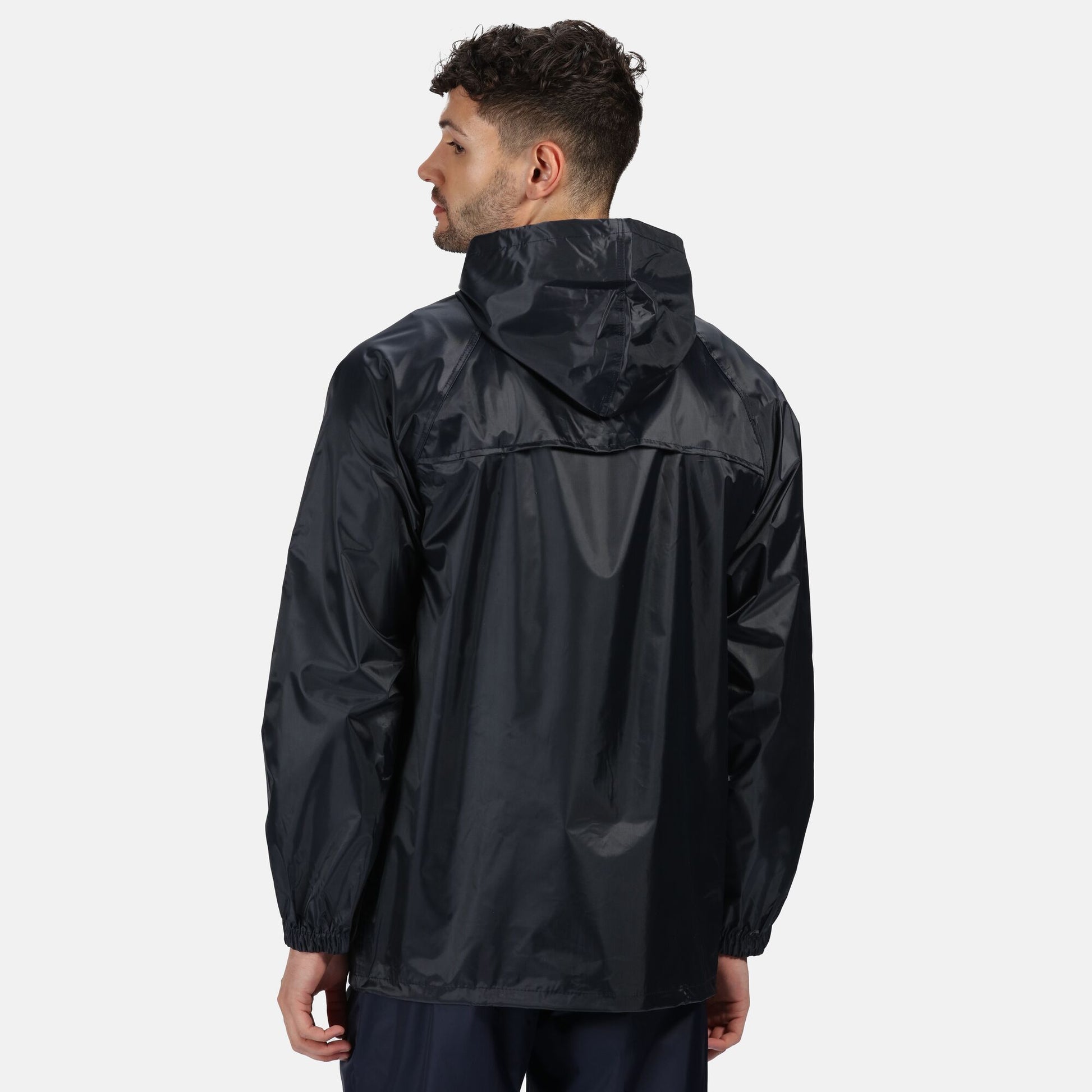 Navy - Pack Shot - Regatta Great Outdoors Mens Outdoor Classics Waterproof Stormbreak Jacket