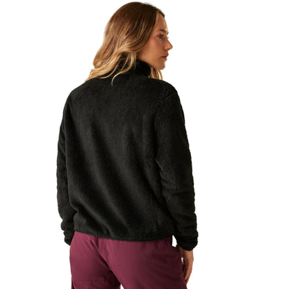 Black - Pack Shot - Dare 2B Womens-Ladies Gnarly Fleece Top