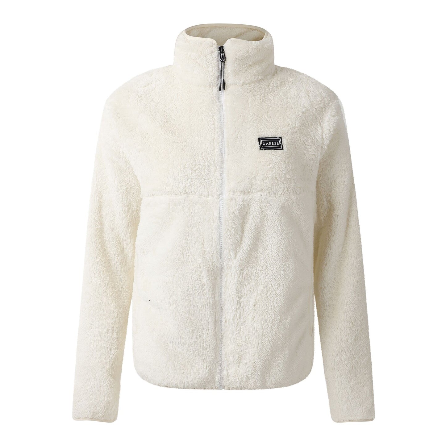Egret - Front - Dare 2B Womens-Ladies Gnarly Fleece Top