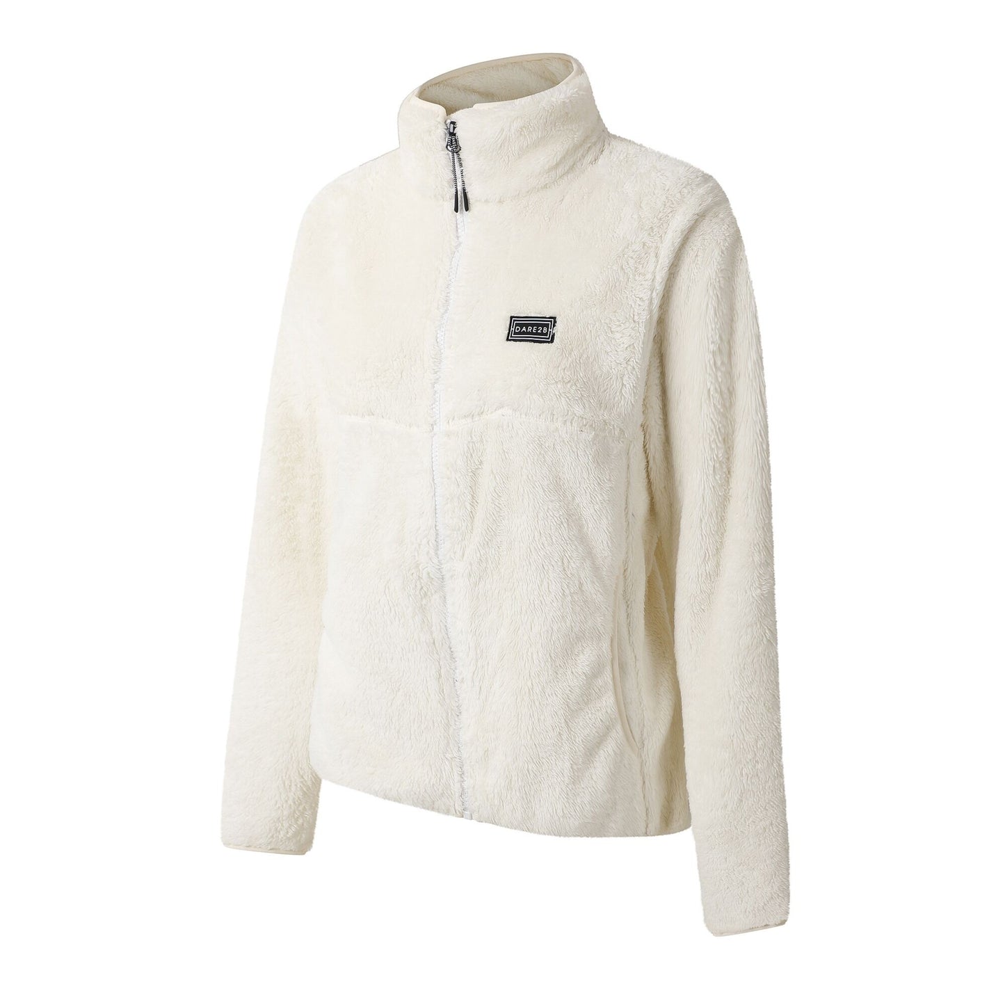 Egret - Side - Dare 2B Womens-Ladies Gnarly Fleece Top